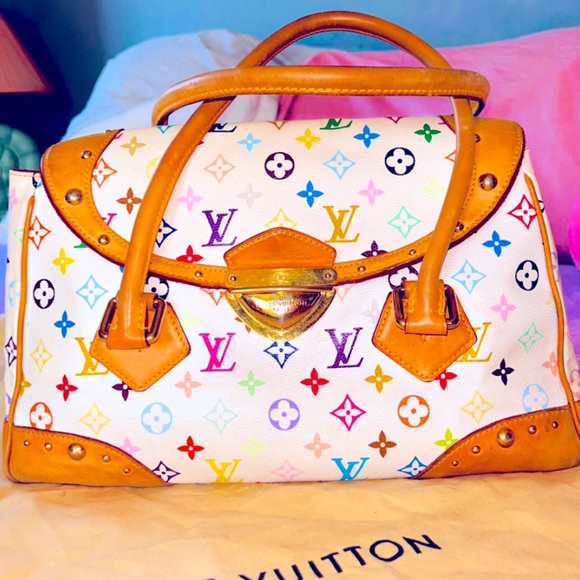 Louis Vuitton Handbags - 💎Authentic💎Louis Vuitton white multicolor monogram Tote Bag
